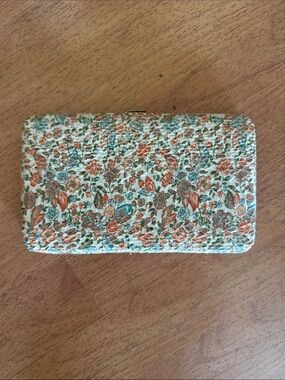 Francesca's Black Interior Frame Wallet